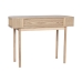 Console Home ESPRIT Geel Gouden Rotan Spar 100 x 40 x 76 cm