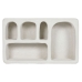 Estantes Home ESPRIT Branco Abeto Madeira MDF 80 x 18 x 48 cm De parede