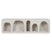 Estantes Home ESPRIT Branco Abeto Madeira MDF 100 x 18 x 30 cm De parede