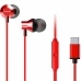 Auricolari Aiwa ESTM-50USB-C/RD Rosso