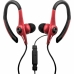 Auriculares desportivos ELBE AU-107-MIC Preto