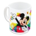 Cană tip Halbă Mickey Mouse Happy smiles Albastru Roșu Ceramică 350 ml