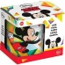 Skodelica Lonček Mickey Mouse Happy smiles Modra Rdeča Keramika 350 ml