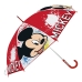 Guarda-Chuva Mickey Mouse Happy Smiles Vermelho (Ø 80 cm)