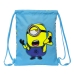 Backpack with Strings Minions Minionstatic Blue 26 x 34 x 1 cm