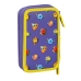 Dubbele etui SuperThings Guardians of Kazoom Geel Paars (28 Onderdelen)