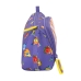 Bolsa Escolar SuperThings Guardians of Kazoom Amarelo Roxo 20 x 11 x 8.5 cm