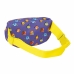 Bolsa de Cintura SuperThings Guardians of Kazoom Amarelo Roxo 23 x 14 x 9 cm