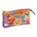 Tredubbel Carry-all SuperThings Guardians of Kazoom Purpur Gul (22 x 12 x 3 cm)