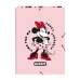 Organiseringsmappe Minnie Mouse Me time Rosa A4