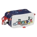 Kolmilokeroinen laukku Mickey Mouse Clubhouse Only one Laivastonsininen (21,5 x 10 x 8 cm)