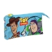 Dreifaches Mehrzweck-Etui Toy Story Ready to play Hellblau (22 x 12 x 3 cm)