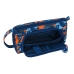 Astuccio Scuola Hot Wheels Speed club Arancio Blu Marino 20 x 11 x 8.5 cm