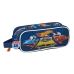 Dobbelbag Hot Wheels Speed club Oransje Marineblå (21 x 8 x 6 cm)