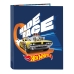 Biblioraft Hot Wheels Speed club Portocaliu Bleumarin A4 (26.5 x 33 x 4 cm)