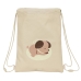 Ryggsekk med Stringer Safta Puppy Beige