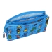 Pennenetui met 3 vakken PJ Masks Blauw 22 x 12 x 3 cm