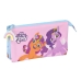Kolmilokeroinen laukku My Little Pony Wild & free Sininen Pinkki 22 x 12 x 3 cm