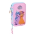 Dubbele etui My Little Pony Wild & free Blauw Roze 12.5 x 19.5 x 4 cm (28 Onderdelen)