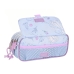 Portatodo Triple Frozen Believe 21,5 x 10 x 8 cm Lila