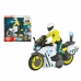 Motorfiets Dickie Toys    17 cm Politie