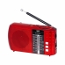 Přenosné rádio s Bluetooth Trevi RA 7F20 BT Červený FM/AM/SW