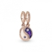 Charm Mujer Pandora SPLITTABLE YIN & YANG SPARKLING