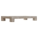 Bordsdekoration Home ESPRIT Beige Urban 34 x 17 x 4 cm