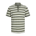 Tricou Polo cu Mânecă Scurtă Bărbați Jack & Jones JCOHASS AOP 12254958 Verde