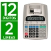 Calculadora impresora Liderpapel XF38 Blanco