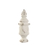 Decorative Figure Home ESPRIT White Stripped 24 x 24 x 60 cm