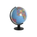 Globo Terraqueo Home ESPRIT Azul Negro PVC 33 x 32 x 41 cm