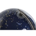 Globo Terraqueo Home ESPRIT Negro Azul marino PVC 21 x 20 x 31 cm