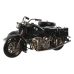 Figurka Dekoracyjna Home ESPRIT Czarny Srebrzysty Vintage Sidecar 35 x 24 x 16,5 cm