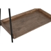 Hall de Entrada Home ESPRIT Preto Natural Metal Abeto 80 x 41 x 183 cm