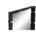 Espejo de pared Home ESPRIT Negro Dorado 64,5 x 5 x 96,5 cm