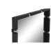 Sieninis veidrodis Home ESPRIT Juoda Auksinis Stiklas Geležis 64,5 x 5 x 96,5 cm