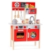 Toy kitchen Moltó 21292 Wood Red (10 pcs)