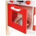 Toy kitchen Moltó 21292 Wood Red (10 pcs)