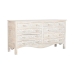 Cassettiera Home ESPRIT Bianco Naturale Legno di mango Legno MDF 145 x 41 x 75 cm