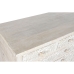 Cassettiera Home ESPRIT Bianco Naturale Legno di mango Legno MDF 145 x 41 x 75 cm