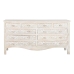 Cassettiera Home ESPRIT Bianco Naturale Legno di mango Legno MDF 145 x 41 x 75 cm