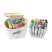 Set di Pennarelli Alex Bog Canvas Luxe Professional 30 Pezzi Confezione Multicolore