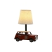 Stolní lampa Home ESPRIT Bílý Červený Len Kov 20 x 14 x 27 cm