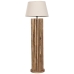Stojací lampa Home ESPRIT Kaštanová Přírodní mangové dřevo 220 V 25 x 25 x 102 cm