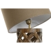 Bordlampe Home ESPRIT Beige Naturell Treverk av mangotre 50 W 220 V 35,5 x 35,5 x 79,5 cm