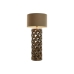 Bordlampe Home ESPRIT Beige Naturell Treverk av mangotre 50 W 220 V 35,5 x 35,5 x 79,5 cm