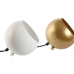 Tischlampe Home ESPRIT Weiß Gold Metall 50 W 220 V 15 x 15 x 15 cm (2 Stück)
