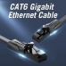 UTP категория 6 твърд мрежови кабел Vention IBABJ Черен 5 m