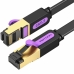 Cablu de Rețea Rigid FTP Categoria 7 Vention ICABK Negru 8 m